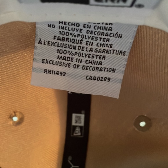 NEW NY Yankees Camel & pink baseball cap - size 7.5 - Picture 9 of 13